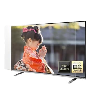 新品✨️ 液晶テレビ保護パネル 55インチ テレビカバー アクリル製 55型対応 テレビ保護パネル 55型 55インチ クリアパネル テレビガード